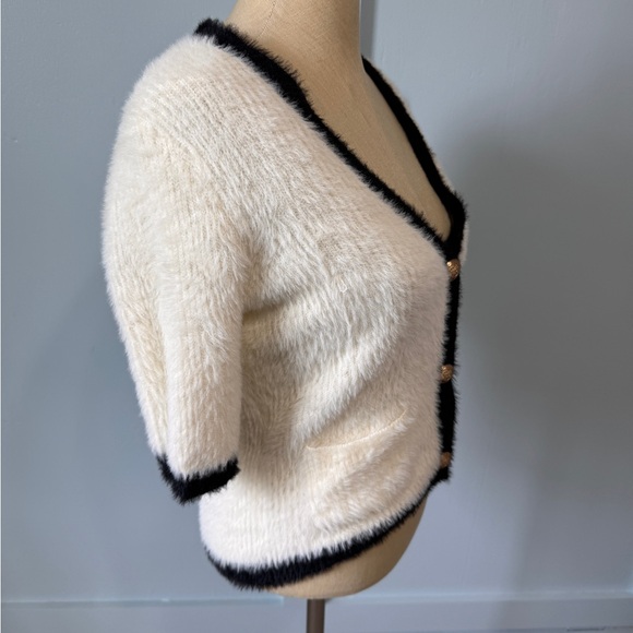 L’Agence Small Half Cardigan - Picture 6 of 11
